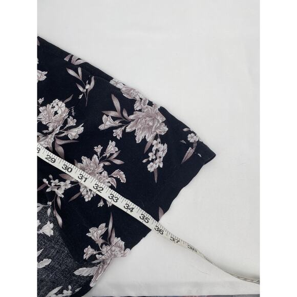 Spiritual Gangster Maya Kimono Floral Black Tie Front One Size OS - Picture 9 of 9